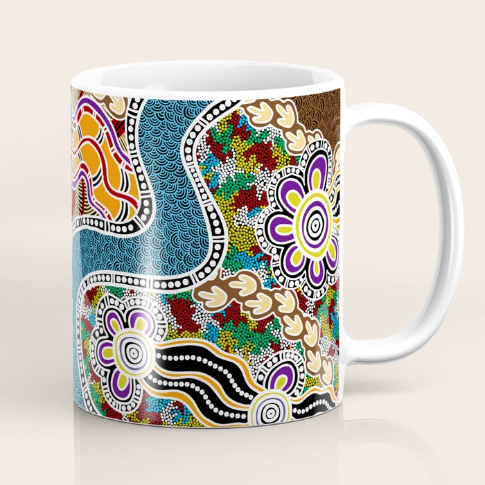 Authentic Aboriginal Art -  Coffee Mug Gallery Image 1