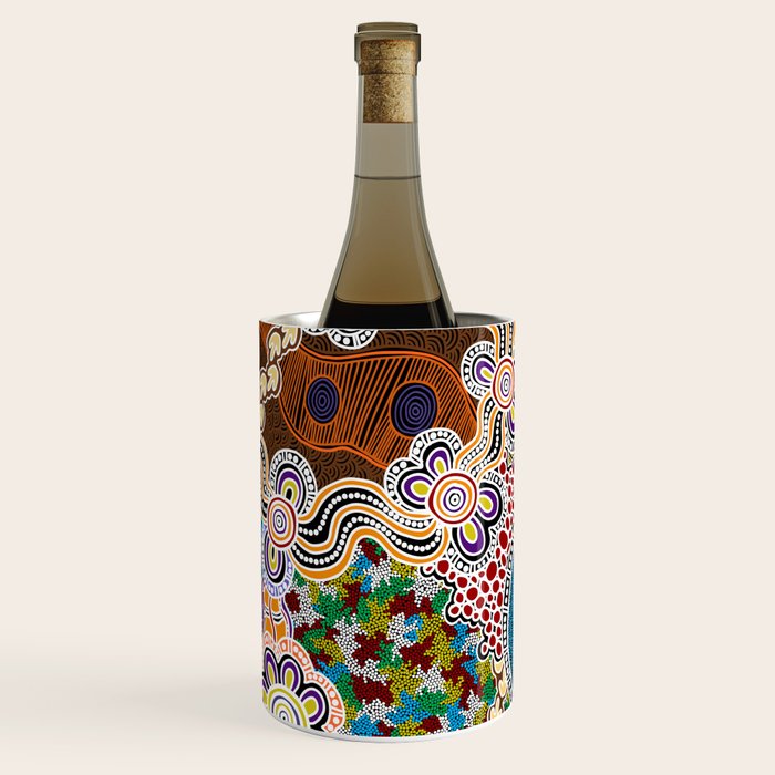 Authentic Aboriginal Art -  Wine Chiller Gallery Image 2
