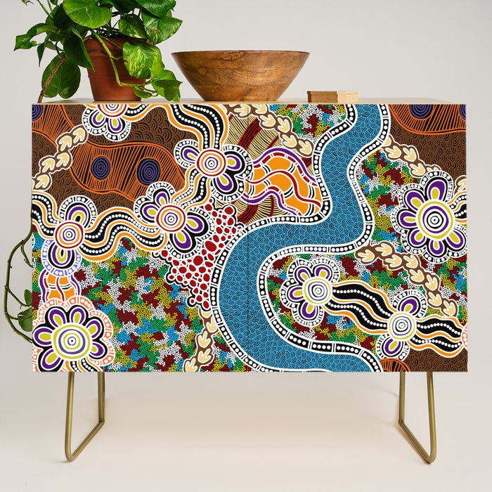 Authentic Aboriginal Art -  Credenza Gallery Image 1