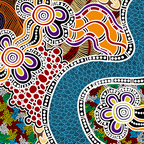 Authentic Aboriginal Art -  Coffee Mug Gallery Image 2