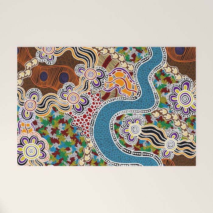 Authentic Aboriginal Art -  Welcome Mat Gallery Image 1