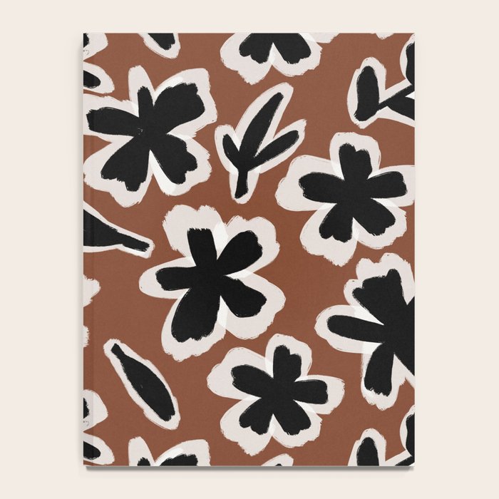 Black Florals #2 Notebook Gallery Image 4