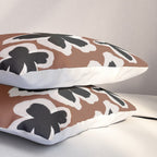 Black Florals #2 Pillow Sham Gallery Image 3