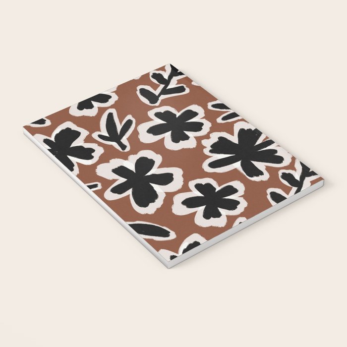 Black Florals #2 Notebook Gallery Image 3