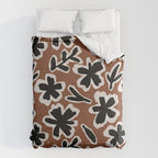 Black Florals #2 Comforter Gallery Image 6