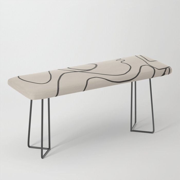 Gentle Abstract Line 5 Bench Gallery Image 1