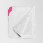 Ponderosa Pine - Pink OmbrÃ© Palette Throw Blanket Gallery Image 3