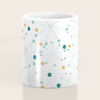 Mid-Century Modern Art Atomic StarDots Pattern 1.0 Coffee Mug Gallery Image 4
