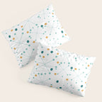Mid-Century Modern Art Atomic StarDots Pattern 1.0 Pillow Sham Gallery Image 3