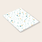 Mid-Century Modern Art Atomic StarDots Pattern 1.0 Notebook Gallery Image 3