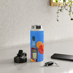 Aperol Spritz at Sunset in Italy Water Bottle Gallery Image 4