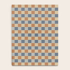 Checkered Multicolor Pattern VI Earthy Natural Notebook Gallery Image 4