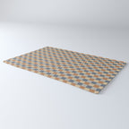 Checkered Multicolor Pattern VI Earthy Natural Rug Gallery Image 3