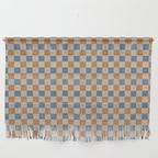 Checkered Multicolor Pattern VI Earthy Natural Wall Hanging Gallery Image 1