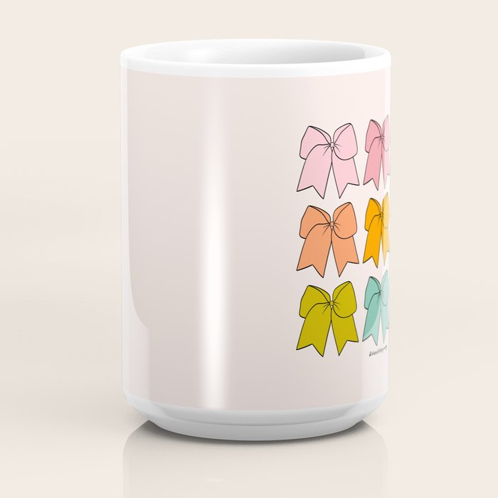 Rainbow Bows Coffee Mug Gallery Image 4
