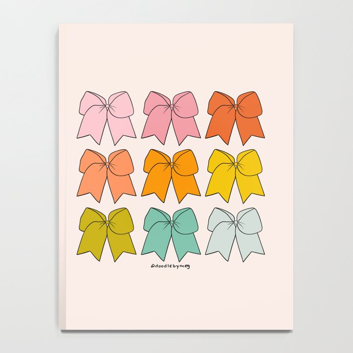 Rainbow Bows Notebook Gallery Image 4
