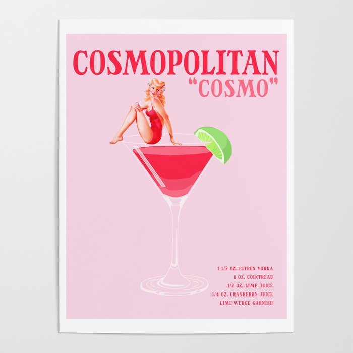 The Cosmopolitan Cocktail Poster Gallery Image 4