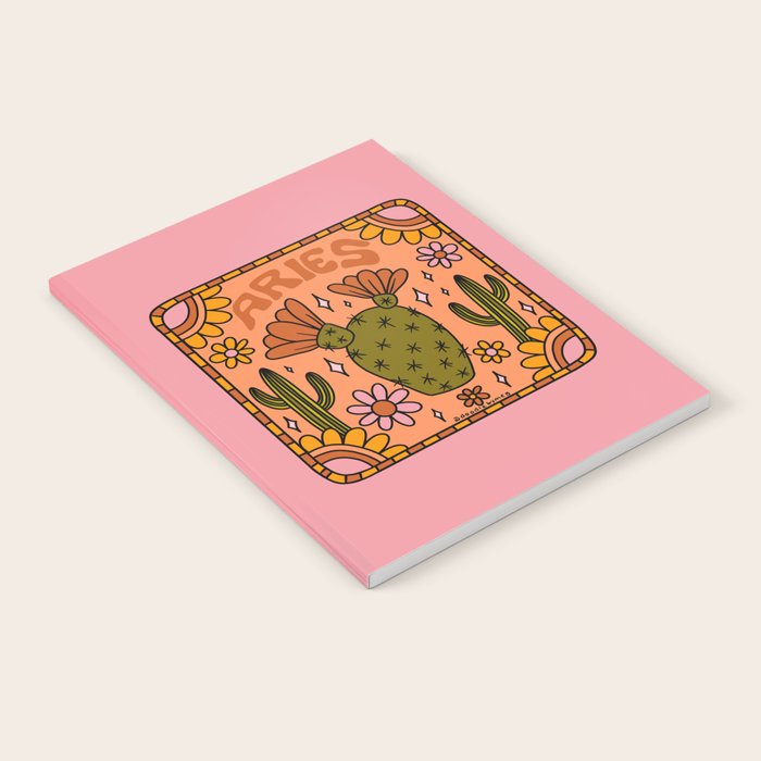 Aries Cactus Notebook Gallery Image 1