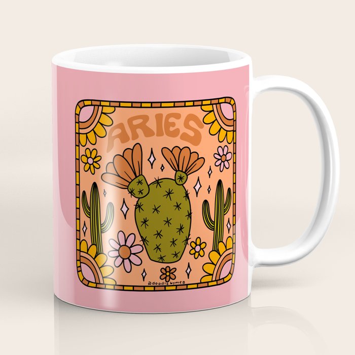 Aries Cactus Coffee Mug Gallery Image 1