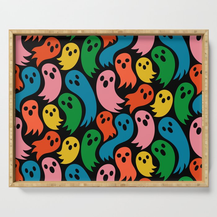 Spooky Ghosts Serving Tray Gallery Image 1