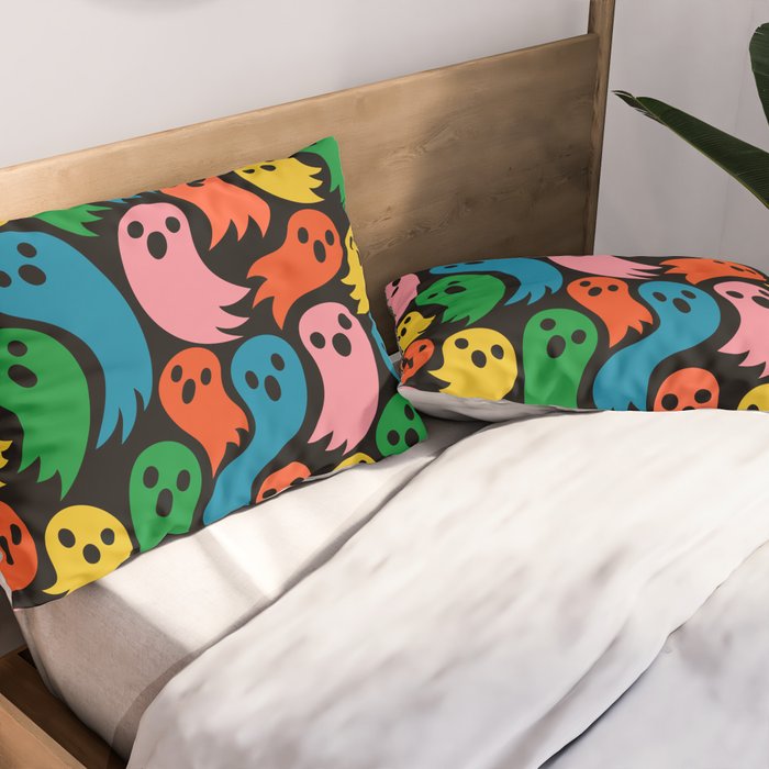 Spooky Ghosts Pillow Sham Gallery Image 2