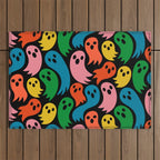 Spooky Ghosts Outdoor Rug Gallery Image 1