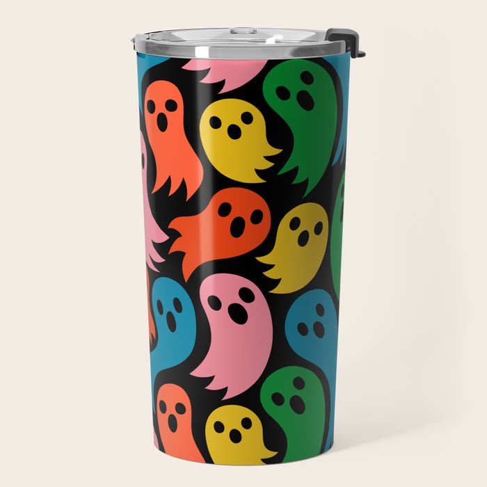 Spooky Ghosts Travel Mug Gallery Image 2