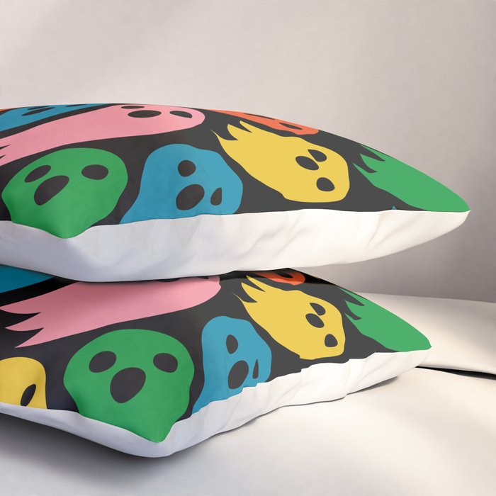 Spooky Ghosts Pillow Sham Gallery Image 3