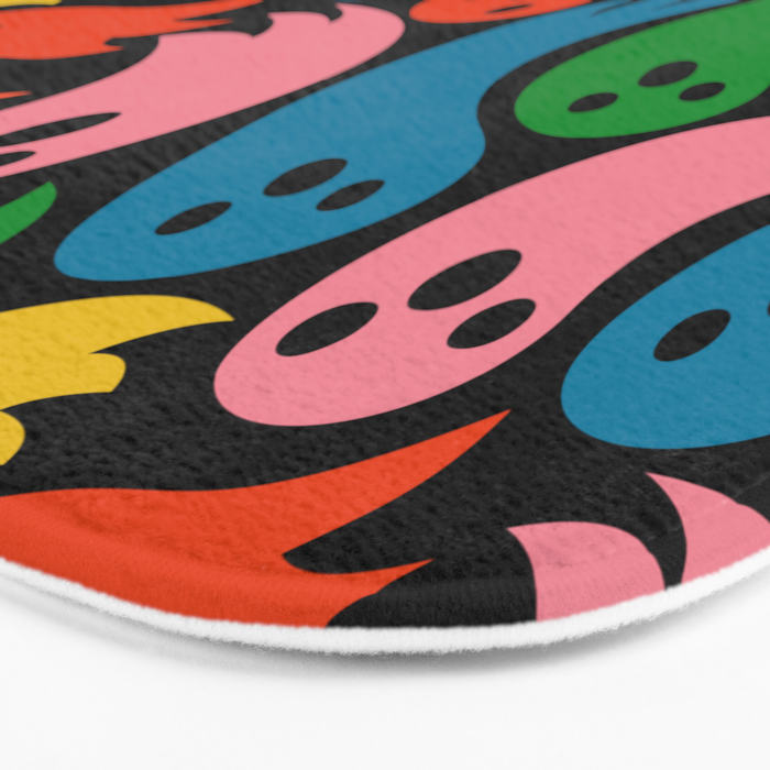 Spooky Ghosts Bath Mat Gallery Image 3