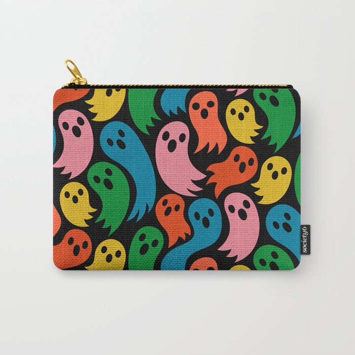 Spooky Ghosts Carry All Pouch Gallery Image 1