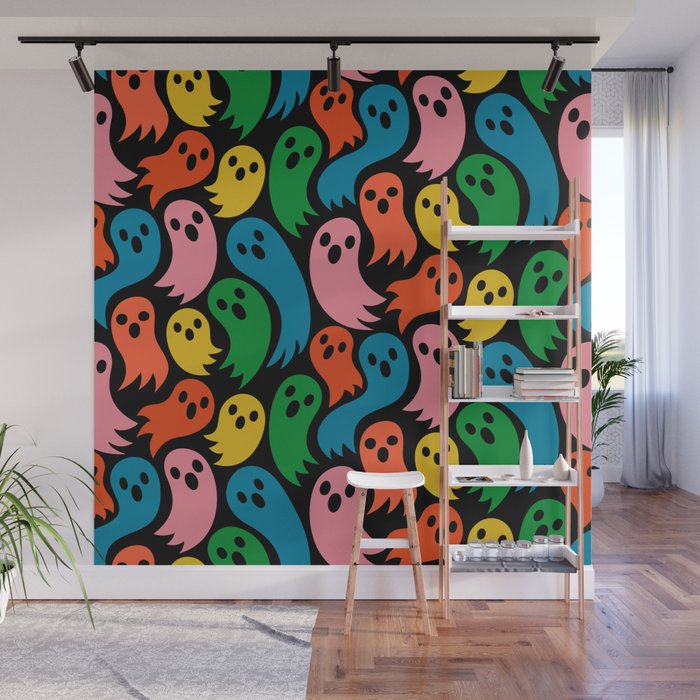 Spooky Ghosts Wall Mural Gallery Image 1