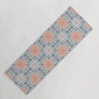 Modern brushstroke mosaic Yoga Mat Gallery Image 1