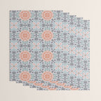 Modern brushstroke mosaic Wrapping Paper Gallery Image 3