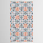 Modern brushstroke mosaic Tablecloth Gallery Image 2
