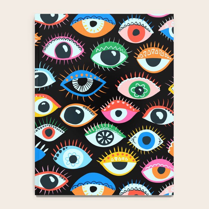 Mystic Eyes Pattern #mystic Notebook Gallery Image 4