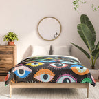 Mystic Eyes Pattern #mystic Comforter Gallery Image 3
