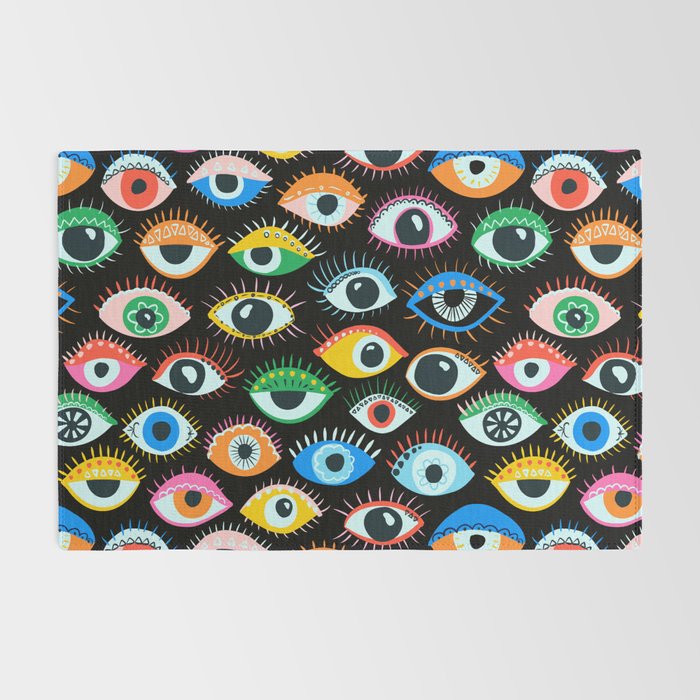 Mystic Eyes Pattern #mystic Rug Gallery Image 2