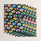 Mystic Eyes Pattern #mystic Wrapping Paper Gallery Image 3