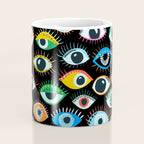 Mystic Eyes Pattern #mystic Coffee Mug Gallery Image 4
