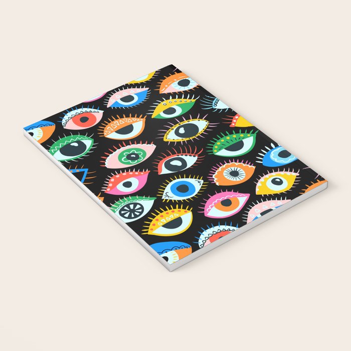 Mystic Eyes Pattern #mystic Notebook Gallery Image 3