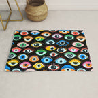 Mystic Eyes Pattern #mystic Rug Gallery Image 1