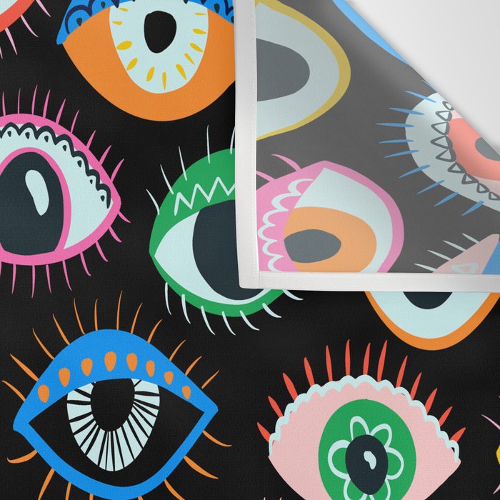 Mystic Eyes Pattern #mystic Wall Tapestry Gallery Image 3