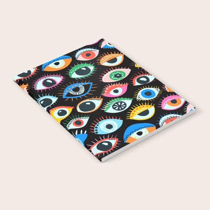 Mystic Eyes Pattern #mystic Notebook Gallery Image 2