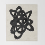 Ink Confusion Throw Blanket Gallery Image 2