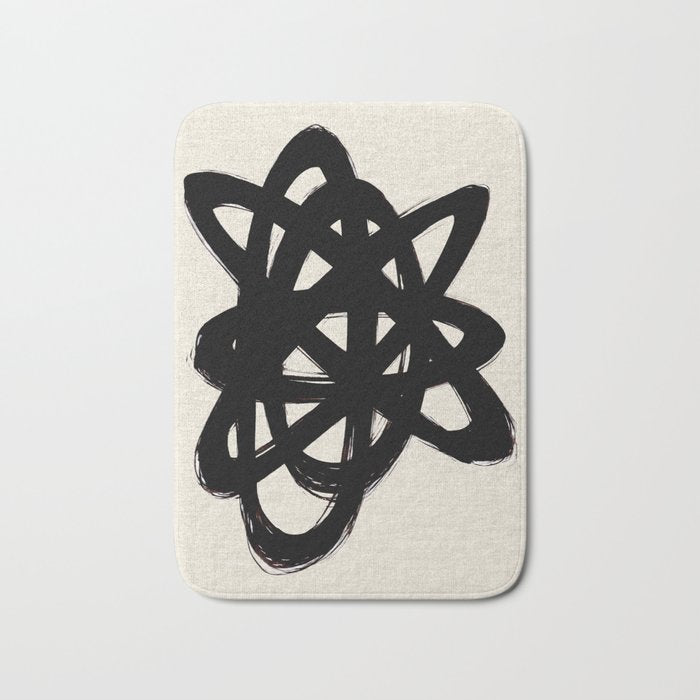 Ink Confusion Bath Mat Gallery Image 1