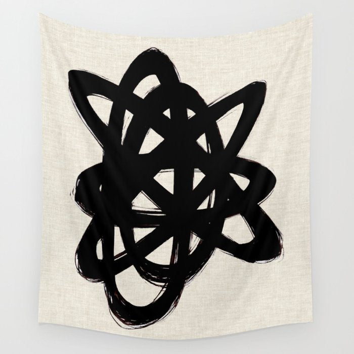 Ink Confusion Wall Tapestry Gallery Image 1