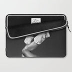 These Boots - Noir L / Black & White Laptop Sleeve Gallery Image 2