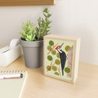 Woodpecker In Aspen Tree Mini Art Print Gallery Image 2