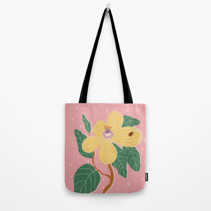 Magnolia pink Tote Bag Gallery Image 2