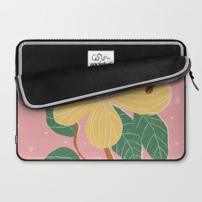 Magnolia pink Laptop Sleeve Gallery Image 2